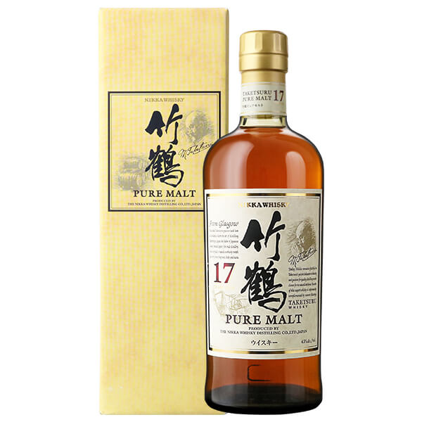 卸価格終売ニッカウヰスキー竹鶴ピュアモルト17年700ml ウイスキー